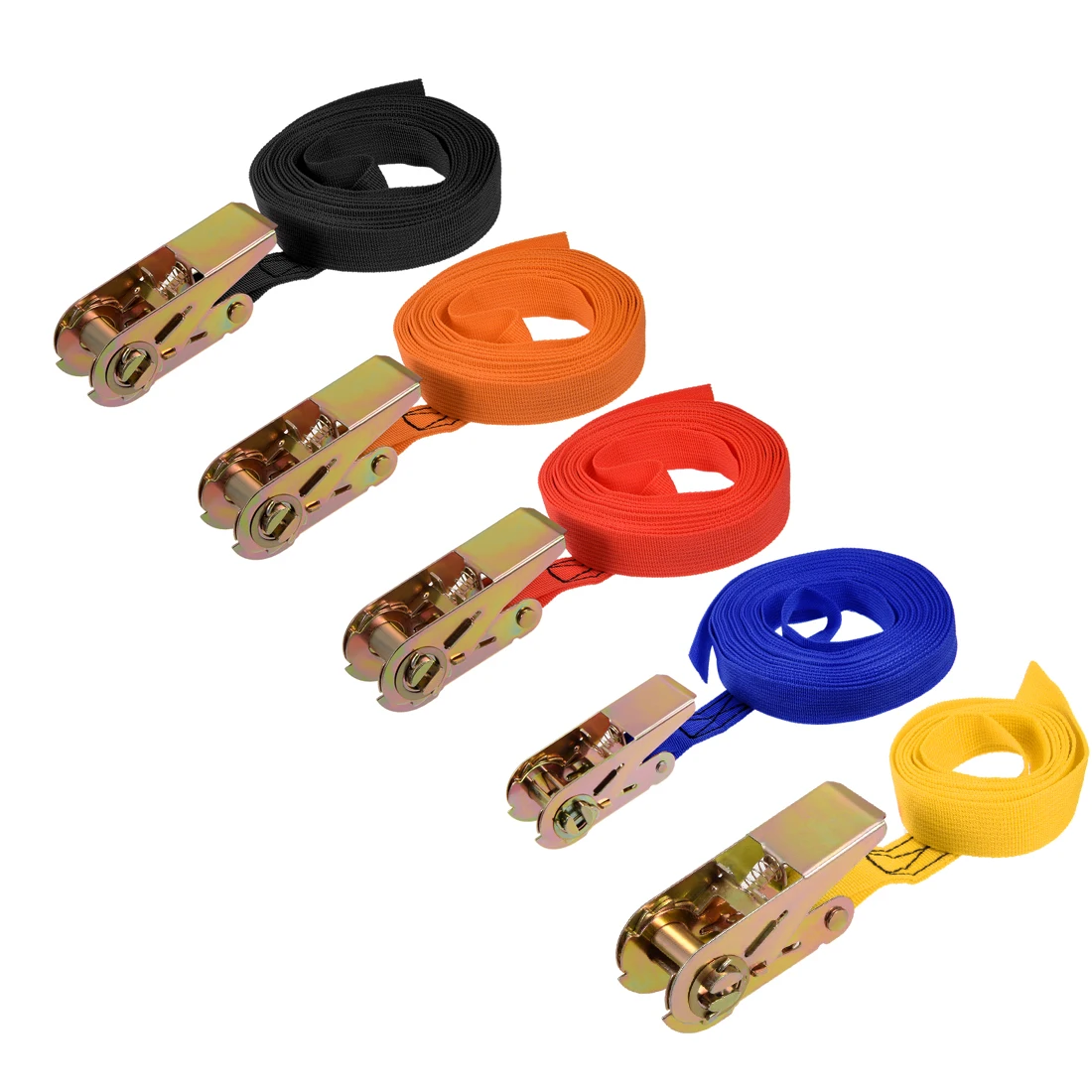 uxcell 2pcs 4.5M 5M 5.5M 6M 7M 8M 9M 10M Long 25mm Width Ratchet Tie Down Strap Cargo Lashing Up to 250Kg Lifting Tool Parts
uxcell 2pcs 4.5M 5M 5.5M 6M 7M 8M 9M 10M Long 25mm Width Ratchet Tie Down Strap Cargo Lashing Up to 250Kg Lifting Tool Parts