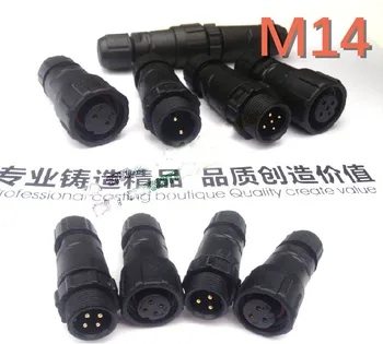 (1female+1male) 1set/lot M14 Waterproof connector high quality cable IP68 butt joint male and female connector aviation plug
(1female+1male) 1set/lot M14 Waterproof connector high quality cable IP68 butt joint male and female connector aviation plug