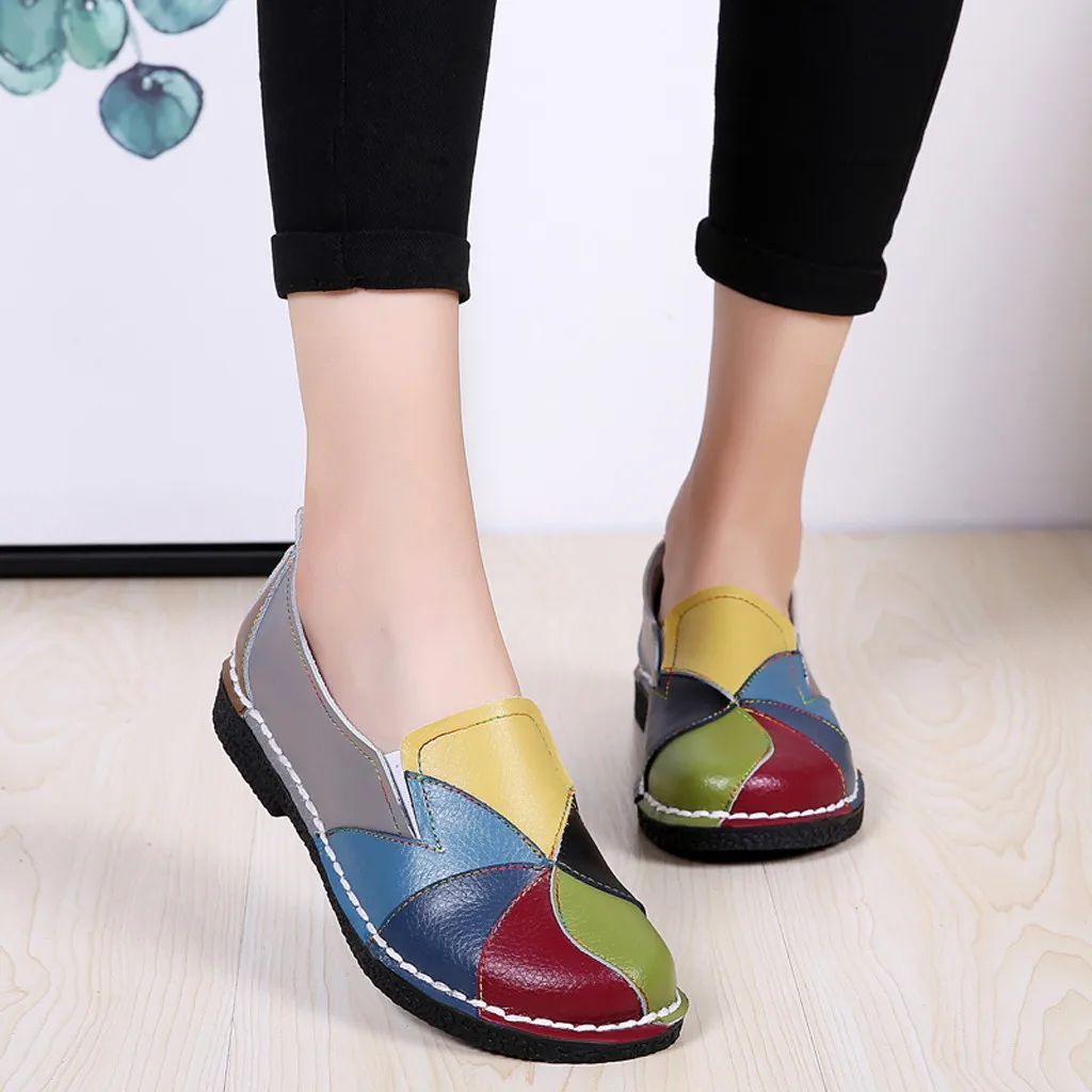 2019 Women Flats Autumn Genuine Leather Women shoes Flat Moccasin Casual Ladies Slip On Loafers Cow Driving Shoes footwear#3
2019 Women Flats Autumn Genuine Leather Women shoes Flat Moccasin Casual Ladies Slip On Loafers Cow Driving Shoes footwear#3
