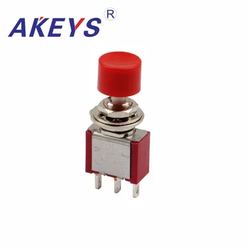 10 PCS PS-102/PS-202 Small red cap round button switch inching self-reset button switch 3/6Pin DS-612-T004
10 PCS PS-102/PS-202 Small red cap round button switch inching self-reset button switch 3/6Pin DS-612-T004