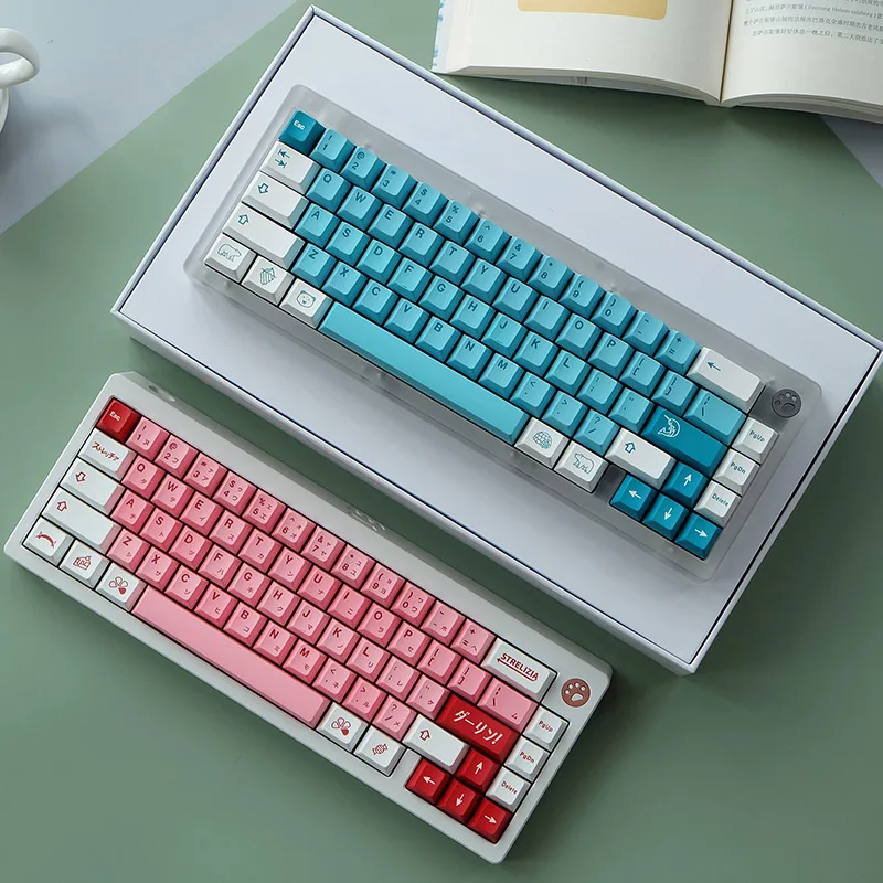 1 Set Sweetheart Theme Key Caps For MX Switch Mechanical Keyboard PBT Dye Subbed Japanese Minimalist Pink Blue Keycaps
1 Set Sweetheart Theme Key Caps For MX Switch Mechanical Keyboard PBT Dye Subbed Japanese Minimalist Pink Blue Keycaps