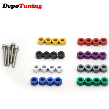 Aluminum 4pcs Engine Dress Up 6mm Metric Cup Washers Kit Fender Washer Cam Cap With Logo
Aluminum 4pcs Engine Dress Up 6mm Metric Cup Washers Kit Fender Washer Cam Cap With Logo