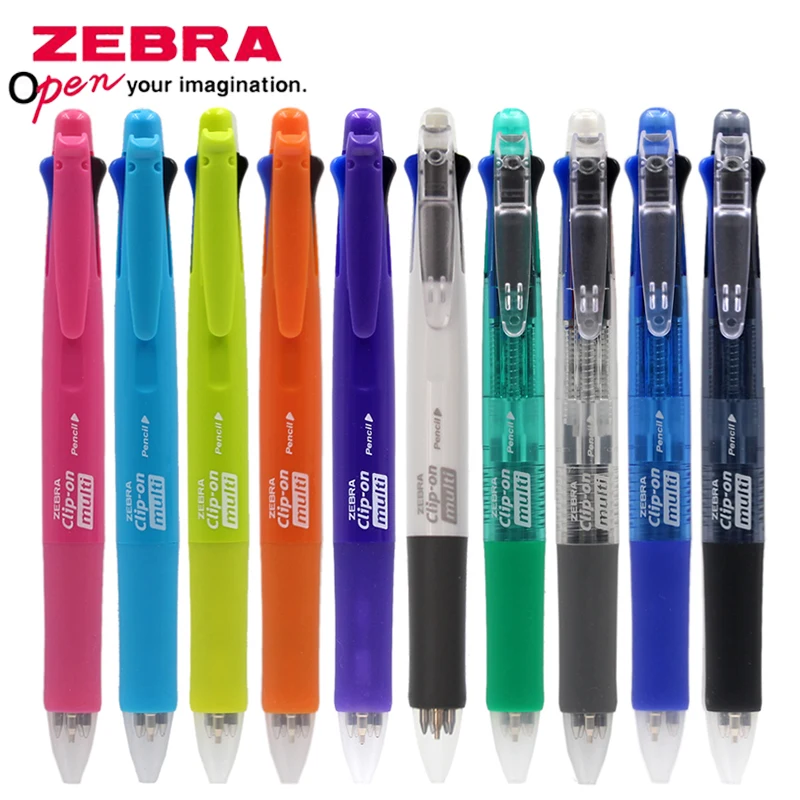 ZEBRA 4+1 Multifunction Pen B4SA1 Four-color Ballpoint Pen + Automatic Pencil Multi-function Easy To Carry Multi-color Selection
ZEBRA 4+1 Multifunction Pen B4SA1 Four-color Ballpoint Pen + Automatic Pencil Multi-function Easy To Carry Multi-color Selection
