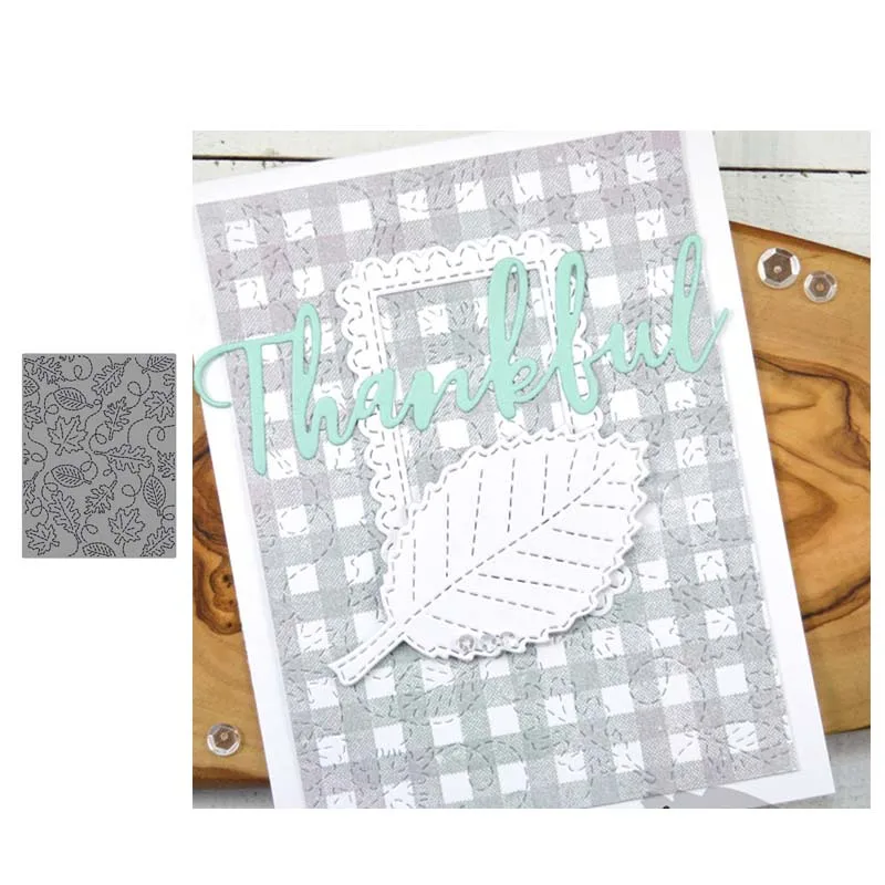 Leaves Background Metal Cutting Dies for DIY Scrapbooking Crafts Card Making Paper Photo Album Template Stencil Frame Decoration
Leaves Background Metal Cutting Dies for DIY Scrapbooking Crafts Card Making Paper Photo Album Template Stencil Frame Decoration