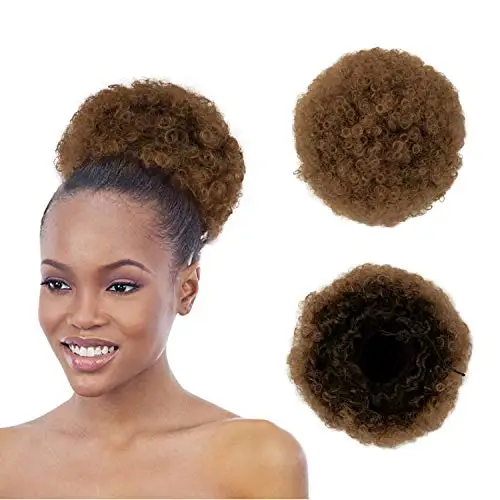 Puff Afro Curly Wig Ponytail Drawstring Short Afro Kinky Pony Tail Clip in Synthetic Hair Bun with Bang Extensions
Puff Afro Curly Wig Ponytail Drawstring Short Afro Kinky Pony Tail Clip in Synthetic Hair Bun with Bang Extensions