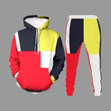 Fashion Men Clothing Sets Hoodie and Trousers 2-Piece Set Stitching Autumn Outfits Homme Casual Outdoor Sweatshirt Trend Attire
Fashion Men Clothing Sets Hoodie and Trousers 2-Piece Set Stitching Autumn Outfits Homme Casual Outdoor Sweatshirt Trend Attire