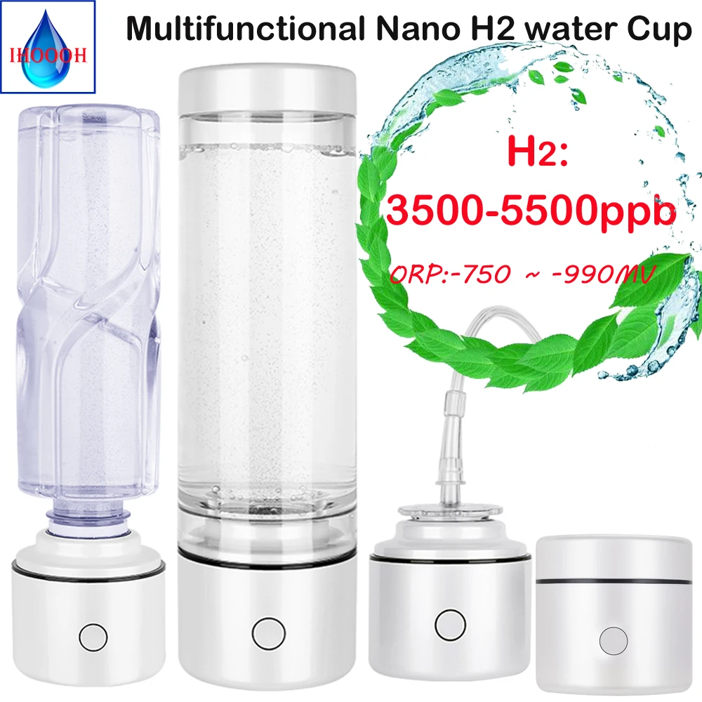 SPE&PEM Nano concentration High hydrogen Rich generator water bottle Anti-aging improves immunity IHOOOH factory Outlet
SPE&PEM Nano concentration High hydrogen Rich generator water bottle Anti-aging improves immunity IHOOOH factory Outlet