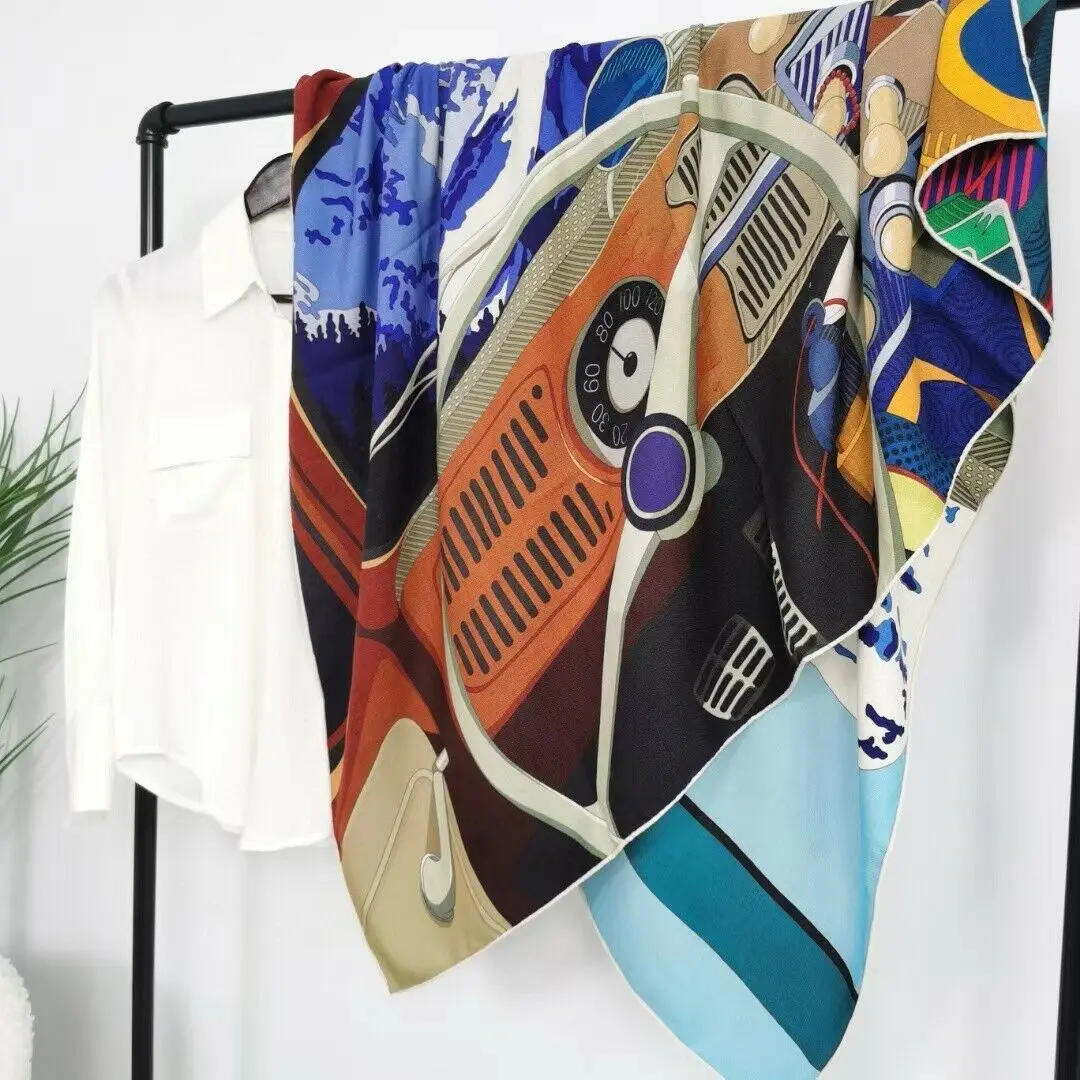 70% Cashmere 30% Silk Scarf Double-sided Different Color Fashion Print Shawl Blanket Kerchief Party Stole 135*135cm
70% Cashmere 30% Silk Scarf Double-sided Different Color Fashion Print Shawl Blanket Kerchief Party Stole 135*135cm