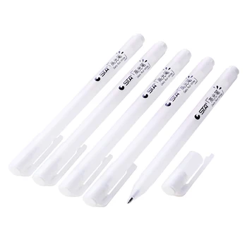 5Pcs Black Card White Highlight Marker 1MM Bullet Nib Art Hand-painted Sketch Pens for DIY Drawing Graffiti Art Supplies School
5Pcs Black Card White Highlight Marker 1MM Bullet Nib Art Hand-painted Sketch Pens for DIY Drawing Graffiti Art Supplies School