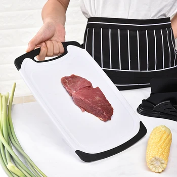 Advanced Cutting Board Plastic White Double-sided Chopping Blocks Vegetables Boards Cooking Baking Barbecue Tools Kitchen Stuff
Advanced Cutting Board Plastic White Double-sided Chopping Blocks Vegetables Boards Cooking Baking Barbecue Tools Kitchen Stuff