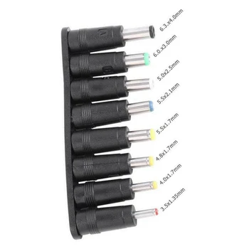 Universal 8 in 1 Female AC DC Power Charger Adapter Socket Plug Connector Tips Tool Set for Desktop Laptop Notebook PC Computer
Universal 8 in 1 Female AC DC Power Charger Adapter Socket Plug Connector Tips Tool Set for Desktop Laptop Notebook PC Computer