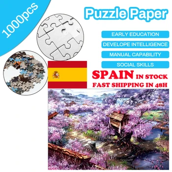 Spain Fast Shipping Puzzle Paper 1000 Pieces Puzzle Kids Adult Landscape Educational Toy Non-toxic Puzzle Jigsaw Dropshipping
Spain Fast Shipping Puzzle Paper 1000 Pieces Puzzle Kids Adult Landscape Educational Toy Non-toxic Puzzle Jigsaw Dropshipping