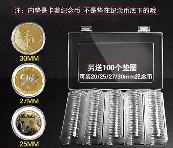 50sets 20/25/27/30mm Coin Capsules Round Plastic Coin Holder Box Case Container With Storage Organizer Box for Coin Collection
50sets 20/25/27/30mm Coin Capsules Round Plastic Coin Holder Box Case Container With Storage Organizer Box for Coin Collection