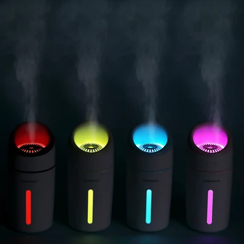 320ML Ultrasonic Air Humidifier Aroma Diffuser Mini USB Purifier Mist Maker Fogger with Colorful LED Night Light for Home Car
320ML Ultrasonic Air Humidifier Aroma Diffuser Mini USB Purifier Mist Maker Fogger with Colorful LED Night Light for Home Car