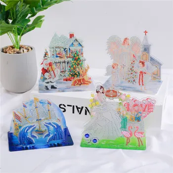 3D Puzzle Diamond Painting House Diamond Embroidered Special Shape Diamond Painting Rhinestone Crystal Diamond Home Decoration
3D Puzzle Diamond Painting House Diamond Embroidered Special Shape Diamond Painting Rhinestone Crystal Diamond Home Decoration