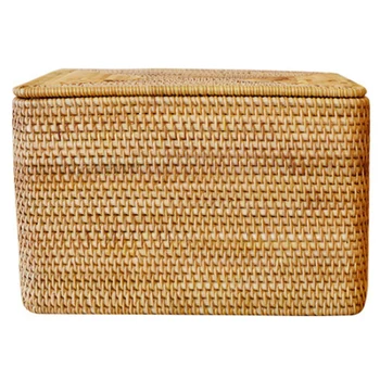 Vietnamese Autumn Rattan Weave Storage Basket Sundries Book Storage Basket Storage Box
Vietnamese Autumn Rattan Weave Storage Basket Sundries Book Storage Basket Storage Box