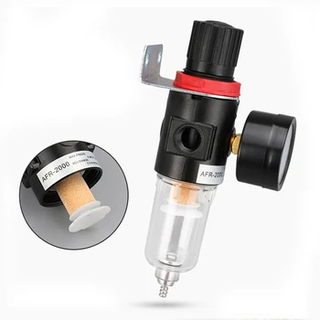 1 Piece AFR2000 1/2" Air Filter Pressure Compressor Use Pneumatic Regulator 
1 Piece AFR2000 1/2" Air Filter Pressure Compressor Use Pneumatic Regulator
