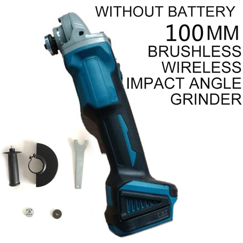 Brushless Cordless Electric Angle Grinder Body Cutter For Wood Grinding Cutting