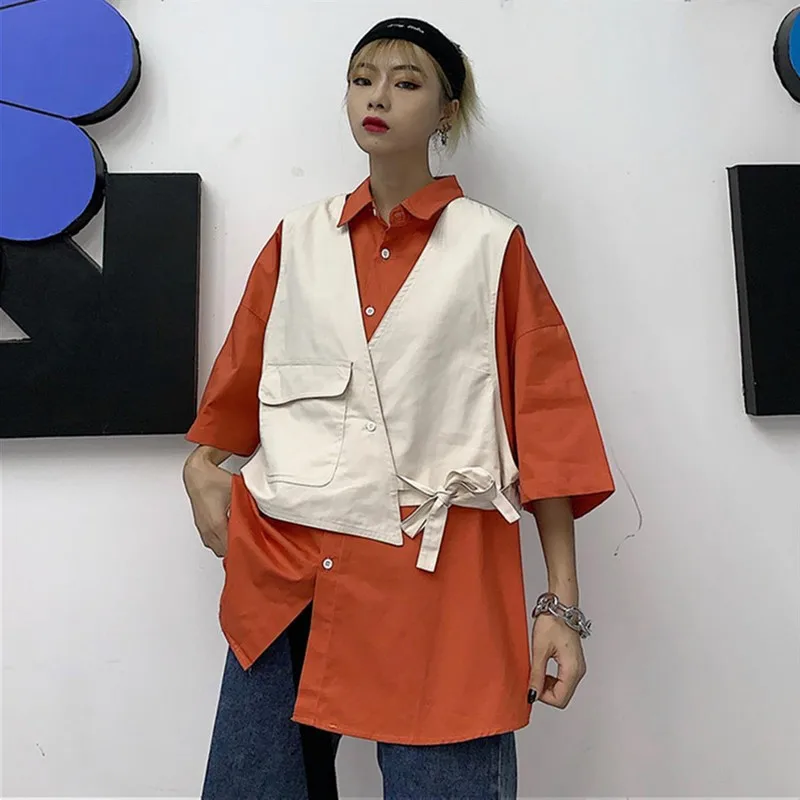 Single preast Middle Sleeve Blouse Solid Color Turn down Collar Tops Shirts Causal Loose Women Girls New Clothes dropshiping
Single preast Middle Sleeve Blouse Solid Color Turn down Collar Tops Shirts Causal Loose Women Girls New Clothes dropshiping
