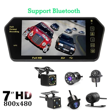 7 Inch bluetooth TFT LCD Color Mirror Monitor Viedo MP5 Player for Car Auto Rearview Monitors Backup Reversing vehicle Camera
7 Inch bluetooth TFT LCD Color Mirror Monitor Viedo MP5 Player for Car Auto Rearview Monitors Backup Reversing vehicle Camera