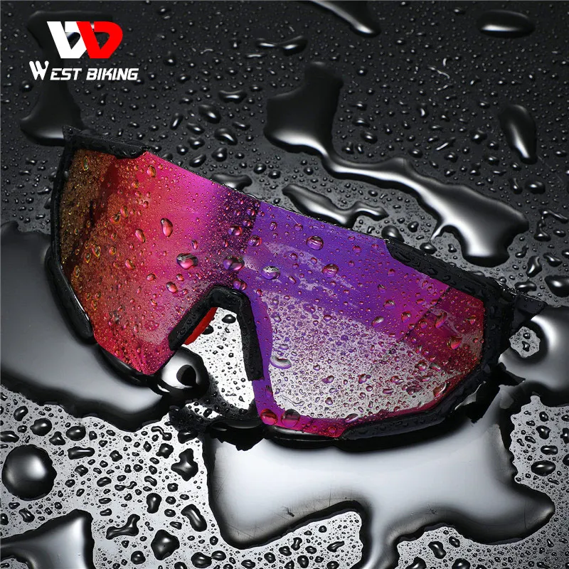 WEST BIKING Polarized 3 Lens Cycling Glasses Running Fishing Sunglasses Outdoor Sport Bicycle Eyewear HD MTB Bike Riding Goggles
WEST BIKING Polarized 3 Lens Cycling Glasses Running Fishing Sunglasses Outdoor Sport Bicycle Eyewear HD MTB Bike Riding Goggles