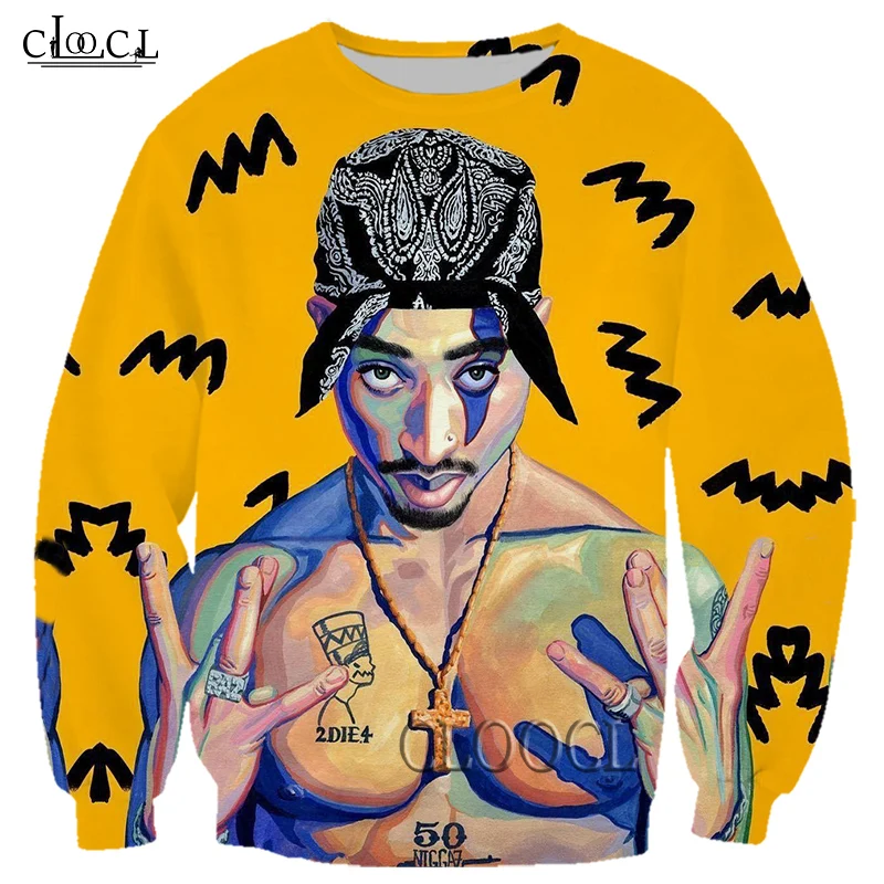 CLOOCL Rapper Amaru Shakur 2pac Tupac 3D Print Sweatshirt Casual Popular Unisex Men Women Tracksuit Autumn Jogging Suit Tops
CLOOCL Rapper Amaru Shakur 2pac Tupac 3D Print Sweatshirt Casual Popular Unisex Men Women Tracksuit Autumn Jogging Suit Tops