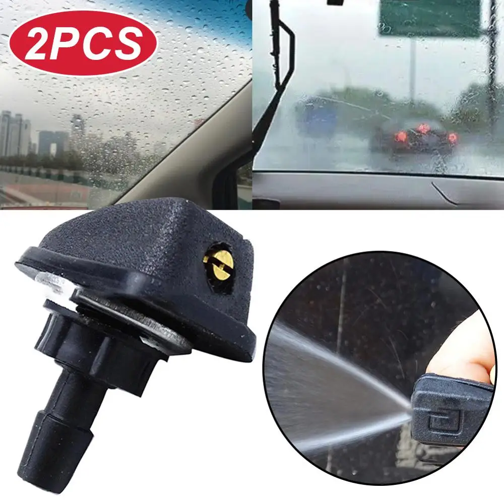 1pair 8mm Common Size Car Sprinkler Head Car Windshield Wiper Jet Washer Nozzle Fan Shaped Water Spray
1pair 8mm Common Size Car Sprinkler Head Car Windshield Wiper Jet Washer Nozzle Fan Shaped Water Spray