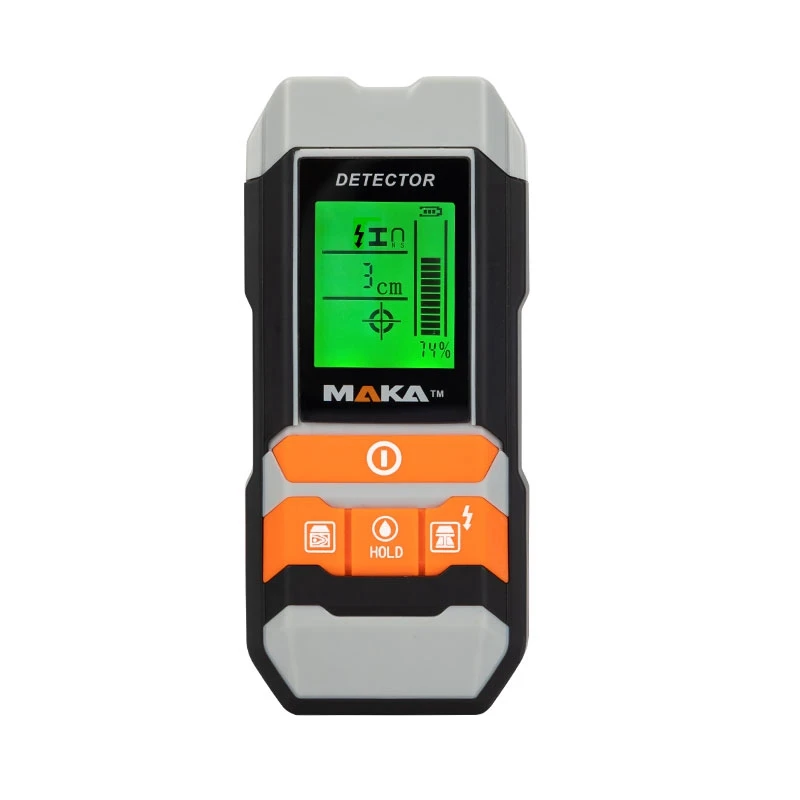 MAKA MKL-D05 4 in 1 Multifunctional Wall Scanner Digital Metal Wood Moisture Detector AC Voltage Cable Wire Finder | Инструменты