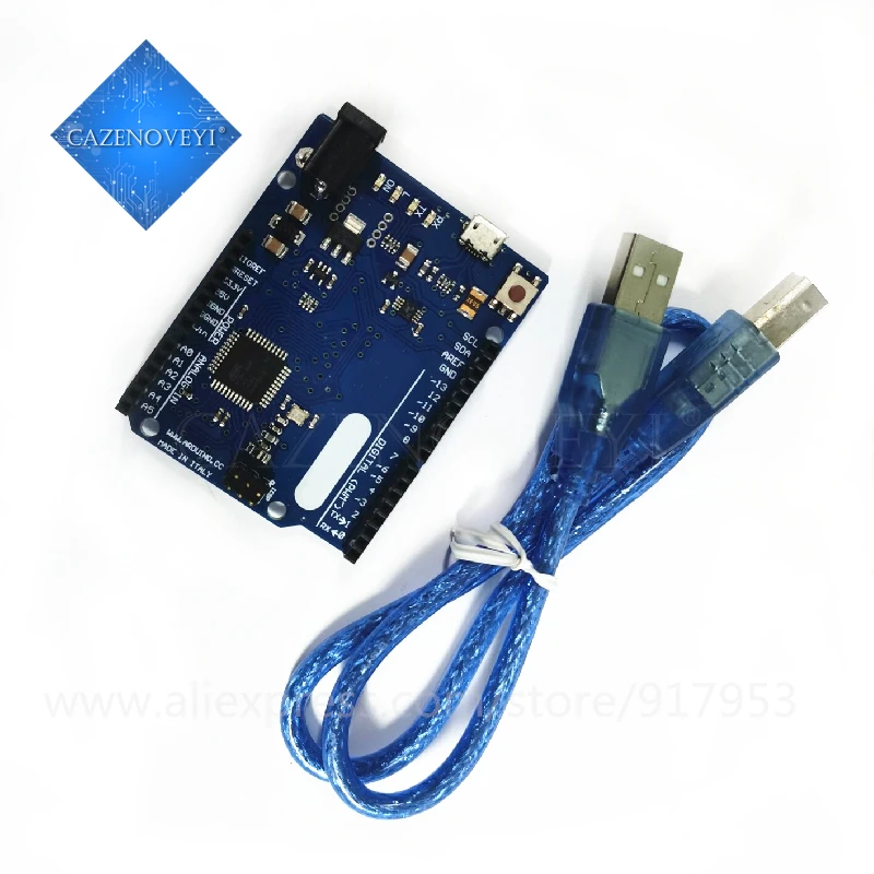 Leonardo Atmega32u4 R3 микроконтроллер Scheda Sviluppo с кабелем Usb совместимый для Arduino Fai da Te стартовый комплект
Leonardo Atmega32u4 R3 микроконтроллер Scheda Sviluppo с кабелем Usb совместимый для Arduino Fai da Te стартовый комплект