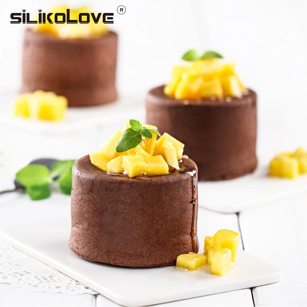 SILIKOLOVE 8 Cavity Silicone Cake Mold For Baking Decorating Tools Mousse Dessert Jelly Pudding Moulds Forms
SILIKOLOVE 8 Cavity Silicone Cake Mold For Baking Decorating Tools Mousse Dessert Jelly Pudding Moulds Forms