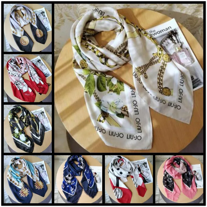 2019 Italian fashion brand Liu Women's scarves, high quality summer scarves scarf scarf women
2019 Italian fashion brand Liu Women's scarves, high quality summer scarves scarf scarf women