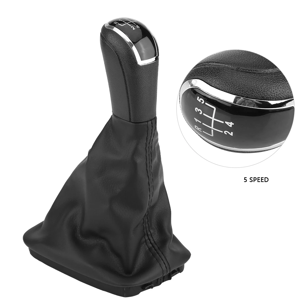 5 Speed Gear Stick Shift Knob Lever Gaiter Boot Cover Gear Shift Knobs With Gaiter Boot Covers For Skoda Fabia MK1 6Y0711113H
5 Speed Gear Stick Shift Knob Lever Gaiter Boot Cover Gear Shift Knobs With Gaiter Boot Covers For Skoda Fabia MK1 6Y0711113H