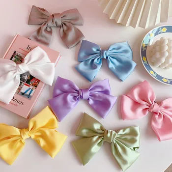 Vintage Fashion Linen Oversized Bow Hair Clip Korean Headwear Ponytail Clip Simple Fabric Woman Girl Head Band Gift
Vintage Fashion Linen Oversized Bow Hair Clip Korean Headwear Ponytail Clip Simple Fabric Woman Girl Head Band Gift