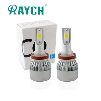 2Pcs H4 LED H7 H11 9005 9006 HB4 COB C6 Auto Car Headlight 72W 7600LM High Low Beam All In One Automobiles Lamp 6500K 12V 
2Pcs H4 LED H7 H11 9005 9006 HB4 COB C6 Auto Car Headlight 72W 7600LM High Low Beam All In One Automobiles Lamp 6500K 12V