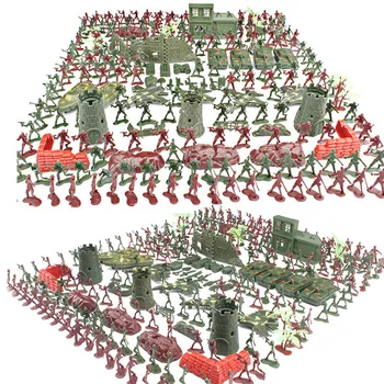 290 pcs /set WWII 4 cm nostalgic toy soldier military Military suit of model aircraft and tanks scene Christmas gifts
290 pcs /set WWII 4 cm nostalgic toy soldier military Military suit of model aircraft and tanks scene Christmas gifts