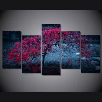 5 Pieces Pink Tree Autumn Landscape Painting Print Room Decor Print Poster Picture Canvas Painting
5 Pieces Pink Tree Autumn Landscape Painting Print Room Decor Print Poster Picture Canvas Painting