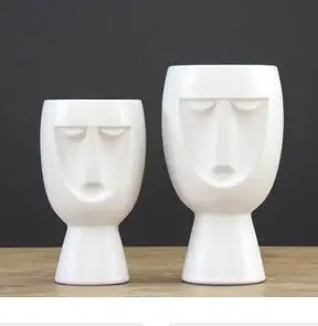 HUMAN FACE CERAMIC VASE ABSTRACT PORTRAIT DECORATIVE ELBOW ORNAMENTS HYDROPONICS VASES STATUE DESK DECOR HOME DECORATION MODERN
HUMAN FACE CERAMIC VASE ABSTRACT PORTRAIT DECORATIVE ELBOW ORNAMENTS HYDROPONICS VASES STATUE DESK DECOR HOME DECORATION MODERN