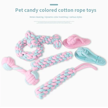 Dog Toys Pet Molar Tooth Cleaner Brushing Stick Training Dog Chew Toy Cotton Rope Dog Puppy Dental Care Dog Pet Puppies
Dog Toys Pet Molar Tooth Cleaner Brushing Stick Training Dog Chew Toy Cotton Rope Dog Puppy Dental Care Dog Pet Puppies