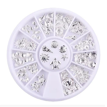12 Grids Tool Sea Star Shell Conch Accessories Turtle Mixed Alloy Decoration Manicure Nail Studs 3D Art Rivet
12 Grids Tool Sea Star Shell Conch Accessories Turtle Mixed Alloy Decoration Manicure Nail Studs 3D Art Rivet