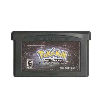 For Nintendo GBA Video Game Cartridge Console Card Poke Series Team Rocket Jessie & James Spanish Language US Version
For Nintendo GBA Video Game Cartridge Console Card Poke Series Team Rocket Jessie & James Spanish Language US Version