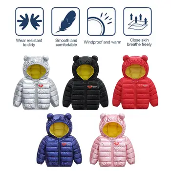 Winter Coats For Kids With Hoods Baby Thick Coat Down Cotton Coat With Hood Puffer Jacket For Kids Toddler Outerwear
Winter Coats For Kids With Hoods Baby Thick Coat Down Cotton Coat With Hood Puffer Jacket For Kids Toddler Outerwear