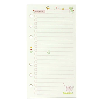 A6 Cute colorful diary refills spiral notebook replace color core loose leaf stationery gift school planner ring binder paper(To
A6 Cute colorful diary refills spiral notebook replace color core loose leaf stationery gift school planner ring binder paper(To
