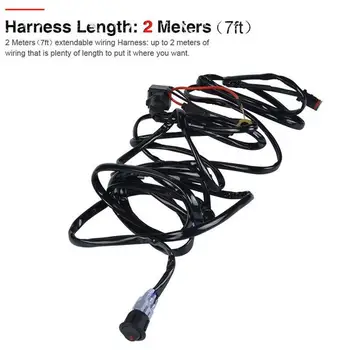 1PC DT Wiring Harness 40A 12V/24V Relay Fuse Remote Control Waterproof Switch for 500W 400W 300W 200W 100W LED Work Light Bar
1PC DT Wiring Harness 40A 12V/24V Relay Fuse Remote Control Waterproof Switch for 500W 400W 300W 200W 100W LED Work Light Bar