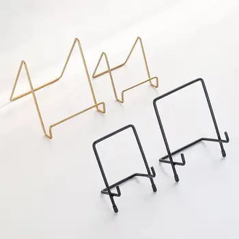 Geometric Storage Rack Iron Art Book Display Stand Decorative Plate Holders Foldable Flat Computer Bracket Home Organization
Geometric Storage Rack Iron Art Book Display Stand Decorative Plate Holders Foldable Flat Computer Bracket Home Organization