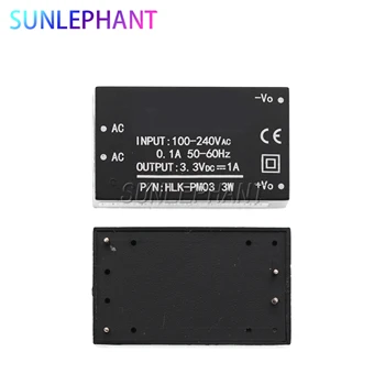 Hi-Link HLK-PM03 220v 3.3V 3W AC DC mini size isolated step down power supply module
Hi-Link HLK-PM03 220v 3.3V 3W AC DC mini size isolated step down power supply module