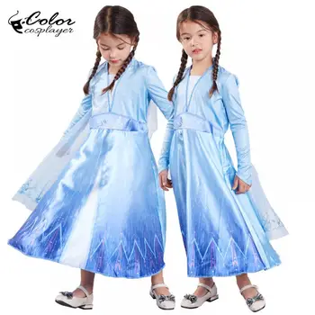 Color Cospayer Children's Cosplay Costume Snow Queen Dresses For Girl Princess Alsa Anna Carnival Clothing Purim Carnival
Color Cospayer Children's Cosplay Costume Snow Queen Dresses For Girl Princess Alsa Anna Carnival Clothing Purim Carnival