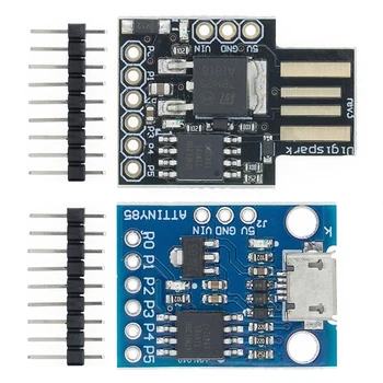 10pcs/lot Blue Black TINY85 Digispark Kickstarter Micro Development Board ATTINY85 module for Arduino IIC I2C USB
10pcs/lot Blue Black TINY85 Digispark Kickstarter Micro Development Board ATTINY85 module for Arduino IIC I2C USB