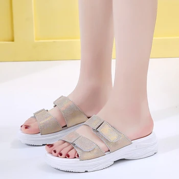 Summer Women's Home indoor Flat heel Exposed toes Rubbe Sole Leisure beach Beach sandal sweet sandalias de las mujeres
Summer Women's Home indoor Flat heel Exposed toes Rubbe Sole Leisure beach Beach sandal sweet sandalias de las mujeres