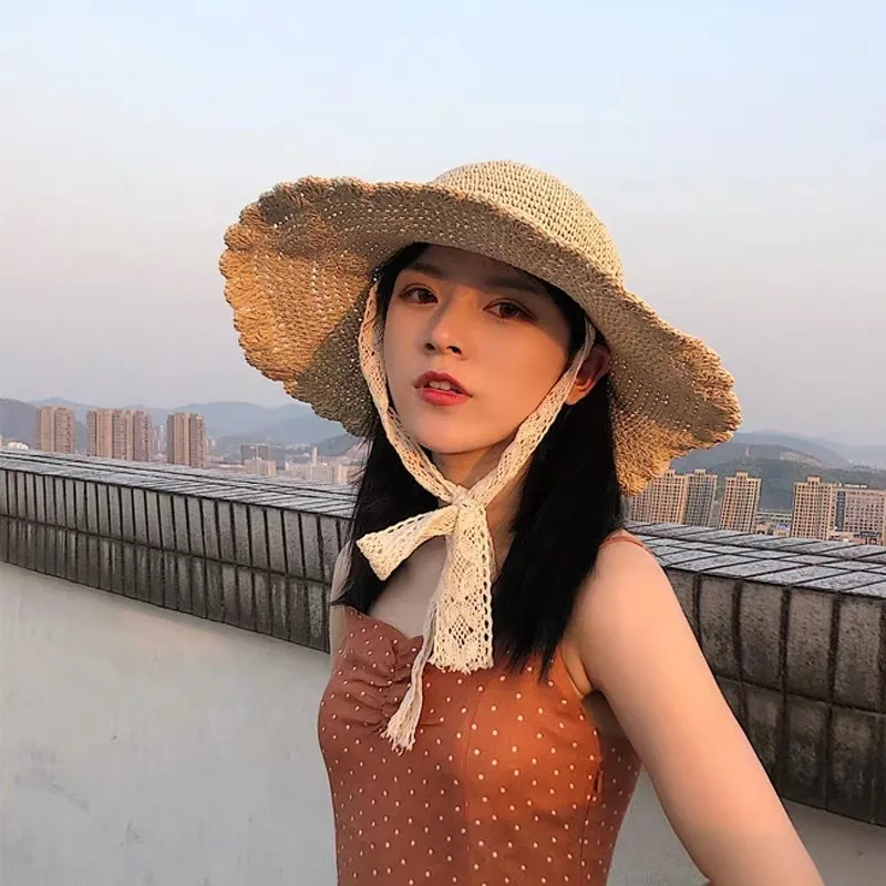 2020 Women's Straw Hats Panama Caps Beach Hat Summer UV Protection Bowknot Caps Panama floppy Beach Hats Ladies bow hat
2020 Women's Straw Hats Panama Caps Beach Hat Summer UV Protection Bowknot Caps Panama floppy Beach Hats Ladies bow hat