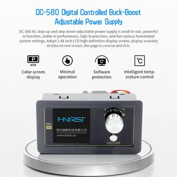 DC580 DC DC Buck Boost Converter CC CV 1.8-32V 5A Power Module Adjustable Regulated laboratory power supply variable
DC580 DC DC Buck Boost Converter CC CV 1.8-32V 5A Power Module Adjustable Regulated laboratory power supply variable